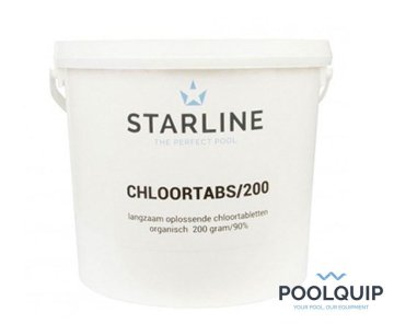 Starline Chloortabs 90/200 Gr 2x10 Kg
