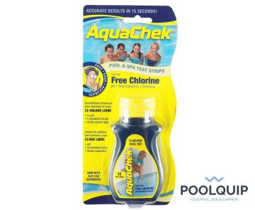 AquaChek® Chloor, 4 in 1 teststrips (50)