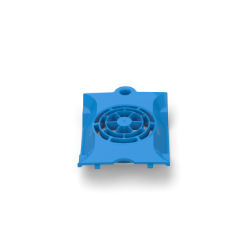 Dolphin Impeller Cover Blauw
