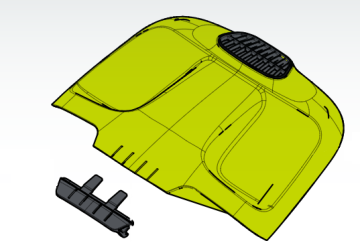 Dolphin S300i Bio Filterdeksel