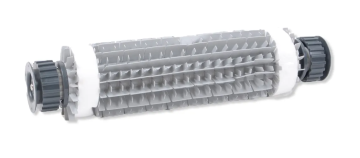 Dolphin PVC + CB borstel met achterwielen grijs