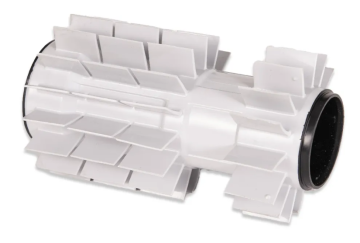 Dolphin PVC CB borstel dynamic grijs