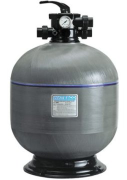 Gewikkelde polyester filter 20'' 10m³/u TOP+kraan